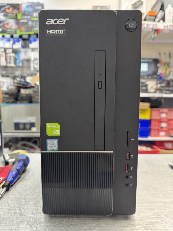Acer Aspire TC-865 I5-8400/D4-16G/M.2-256G/GTX-1050/1TB-HDD/Win10Home/文書處理/辦公/LOL/股票/繪圖